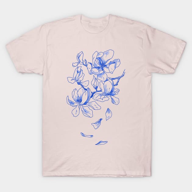 Magnolia T-Shirt by MugDesignStore